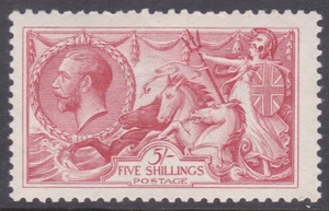 Sg 416 Spec N68(3) 5/- Rose-Red Bradbury Wilkinson Seahorse UNMONTIERT NEUWERTIG(Nr.2) - Bild 1 von 1