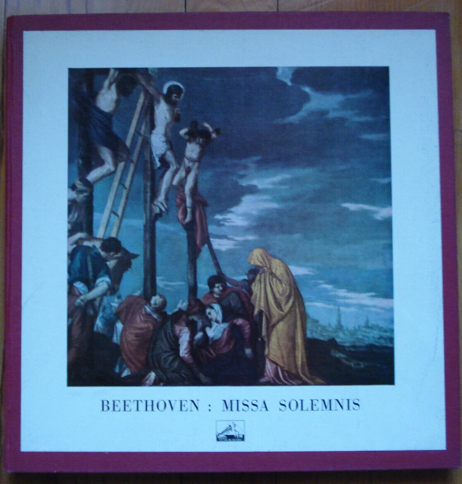 BEETHOVEN 2LP's BOX 1960 Missa Solemnis ELIZABETH SCHWARZKFF - Image 1 of 1