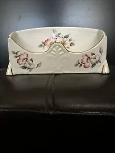 Vintage Napkin Holder in Briar Rose (HWE1) by HOUSE OF WEBSTER 1960s USA MADE - Picture 1 of 3