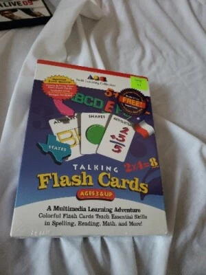 Swift Software Talking Flash Cards Childrens Educational Windows PC CD Rom New - Image 1 of 4