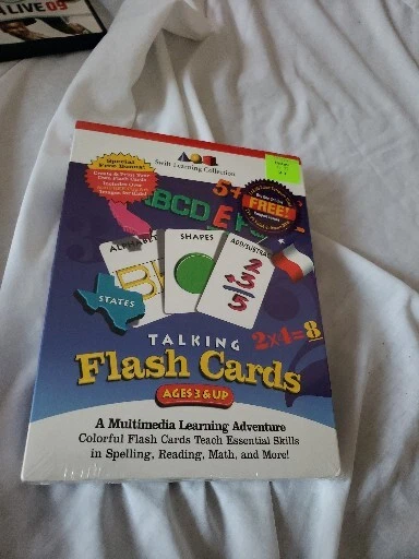Swift Software Talking Flash Cards Childrens Educational Windows PC CD Rom New - Image 1 of 4