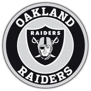"Calcomanía pegatina con logotipo de fútbol americano deportivo de los Oakland Raiders de la NFL ""TAMAÑOS" - Imagen 1 de 1