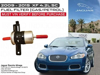 FILTRO DE COMBUSTÍVEL DE FÁBRICA OEM JAGUAR XF 4,2 LITROS 2009-2015 - C2Z7738 (VIN CHECK) - Imagem 1 de 2