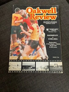 1988 Barnsley V Chelsea Football/Soccer Programme - Picture 1 of 2