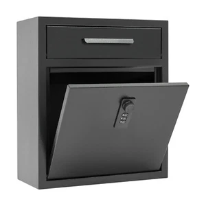 Mailbox, Wall-mounted Mailbox, Mailbox With Combination Lock - Picture 1 of 24
