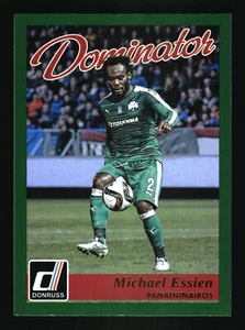 2016-17 Donruss Dominators Holographic Michael Essien #29 Panathinaikos - Picture 1 of 2