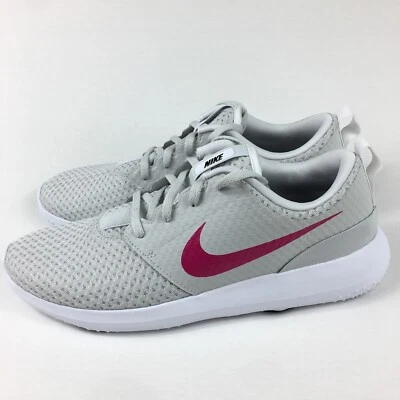 Туфли для гольфа Nike Roshe G серые розовые женские размер 9,5 CD6066-004 НОВЫЕ - Изображение 1 из 4