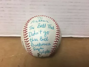 1986 Bill Buckner The Ball That Didn’t Go Through His Legs Dated L@@K!!! - Picture 1 of 2