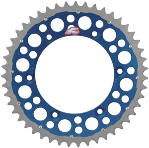 Renthal Twinring Rear Sprocket-Yamaha-YZ/WR 125-450F-99-24-49t-Blue - Motocross - Picture 1 of 1