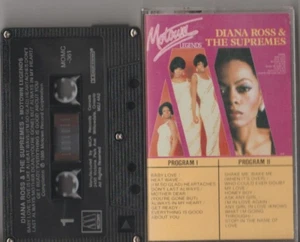 DIANA ROSS & THE SUPREMES Motown Legends Hits CASSETTE TAPE RARE CANADA IMPORT - Picture 1 of 1