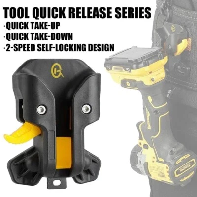 Portable Power Tool Quick Release Hanging Hook Self-Locking Storage - Image 1 of 4