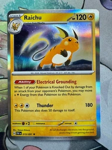 Raichu Holo English Pokemon TCG BKCE429 - Picture 1 of 1