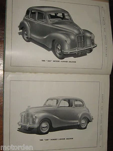 AUSTIN A40 1954 Serie GS2 G2S2 GS3 GV2/3 GP2/3 GQU2/3, MANUALE DI SERVIZIO officina - Foto 1 di 10
