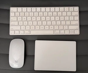 1-owner Apple Magic Keyboard 2 + Mouse 2 + Trackpad 2: Models A1644 A1657 A1535 - Picture 1 of 6