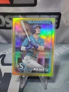 2024 Topps Serie 2 Josh Rojas Goldfolie Baseballkarte - Bild 1 von 2