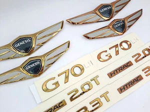 Front or Rear or G70 or 3.3T or 2.0T Emblem for 2018 2020 Hyundai Genesis G70 - Bild 1 von 12