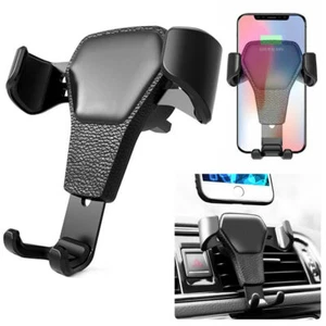 Gravity Car Mount Air Vent Phone Holder for iPhone 14 13 12 Pro Max Samsung S22 - Picture 1 of 13