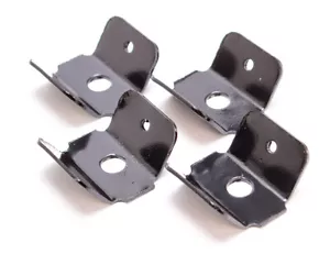 Rear Armrest Mounting Bracket Set (4pcs) 67-69 Camaro Firebird Coupe - Picture 1 of 2