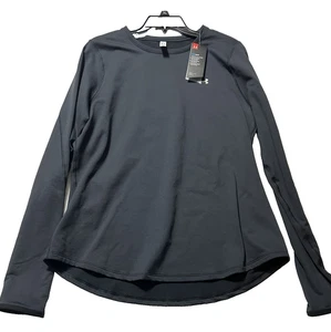 Camisa UA Under Armour para mujer ajustada Cold Gear negra XL L/S (B6) - Imagen 1 de 7