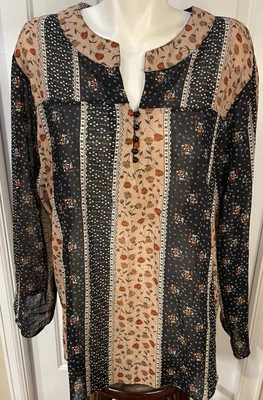 Top túnica pulóver de algodón de la colección Zanzea para mujer talla XXXL negro beige naranja Foto 1 de 4