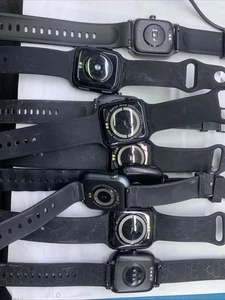 A Lots Of Smart Watch Women Black Different Models And Different Brand - Picture 1 of 4