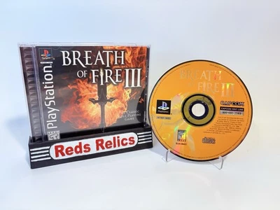 Breath Of Fire III (Sony PlayStation 1, 1998) Complete CIB Near Mint Condition - Image 1 of 4