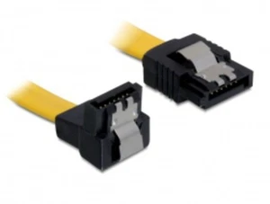 DELOCK Kabel SATA 6Gb/s 50cm gelb un/ge Metall - Bild 1 von 1