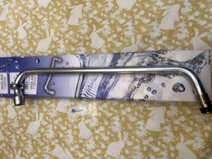 T und S Messing 063X Schwenkdüse, 14" Länge, 4-7/8" Abstand, Chrom - Bild 1 von 5