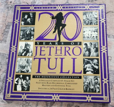 20 Years of Jethro Tull The Definitive Collection Limited Edition CD Boxset Nice - Image 1 of 4