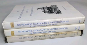Rarität The Delaware Lackawanna & Western Railroad 19th 20th Centure Taber 3 Vol HC - Bild 1 von 24