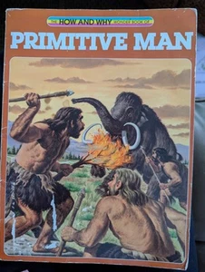 Primitive Man  The How and Why Wonder Book from 1981 Paperback  - Picture 1 of 3