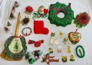 ORNAMENTI E cake topper natalizi vintage retrò - Foto 1 di 5