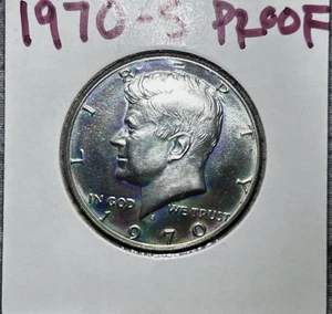 1970 S Kennedy Half Dollar PP Gem 40% Silber schöne Münze - Bild 1 von 2