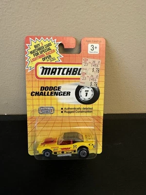 Dodge Challenger Matchbox Toyota Die Cast Car 1992 Foto 1 de 2