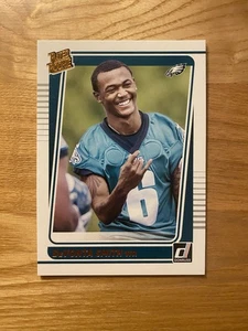 2021 Panini Donruss Devonta Smith Rating Rookie Portrait #261 Rc Philadelphia - Bild 1 von 2
