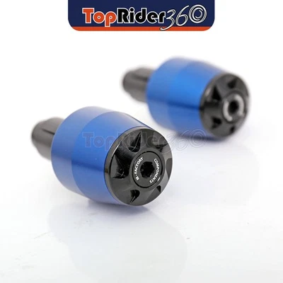 BLUE CNC Bar End Sliders BE2J For Honda CBF 1000  A 06-14 13 12 11 10 09 08 07 - Image 1 of 4