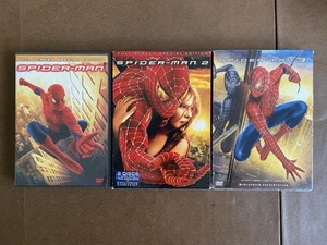 Spider-Man 1-3 DVD Lot Marvel Spider-Man 3 Is Sealed w/ Slipcovers - Picture 1 of 12
