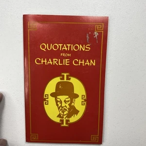 Quotations from Charlie Chan (1968) 1st Edition Vintage Paperback Golden Press - Bild 1 von 10