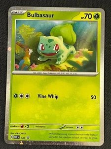 Bulbasaur Cosmos Holo SVP 046 Black Star Promo  - Picture 1 of 1