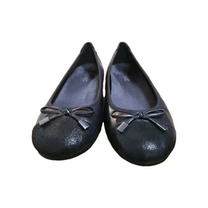 Vionic Minna schwarze Damen-Ballerinas aus Leder Größe 7 - Bild 1 von 7