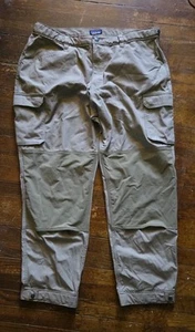 Patagonia Cliffside Rugged Trail Hiking Pants Hiking Men’s Size 40x30 khaki - Picture 1 of 5