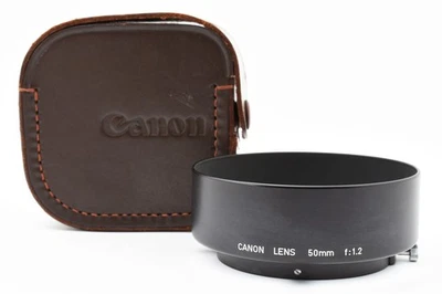 [Almost MINT+++]  Canon Lens Hood For 50mm f1.2 Lens L39 Leica Screw From JAPAN - image 1 of 4