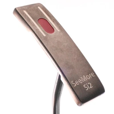 SeeMore Si2 Black Nickel Double Bend Putter 34" RH +HC - Image 1 of 4