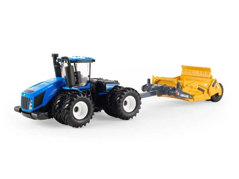 Tractor New Holland T9.700 con rascador Ashland modelo a escala 1:64 - ERTL 61009 Foto 1 de 1