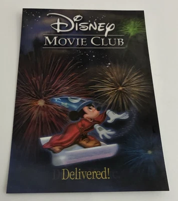 Tarjeta Lenticular Disney 3D Bienvenida Disney Movie Club 1er número MUY RARA Foto 1 de 2
