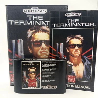 The Terminator - Sega Genesis - CIB + Manual - Tested + Free Shipping - Image 1 of 4