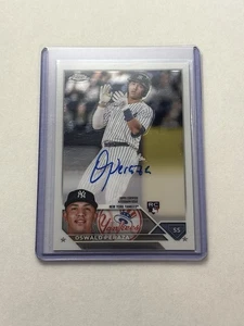 2023 Topps Chrome Oswald Peraza RC Auto #RA-OP - Picture 1 of 2