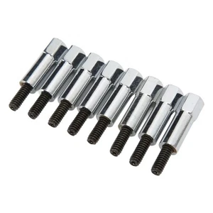`8Pcs/Set Valve Cover Bolt Aluminum Alloy For 283 302 305 307 327 350 383 400 En - Picture 1 of 12