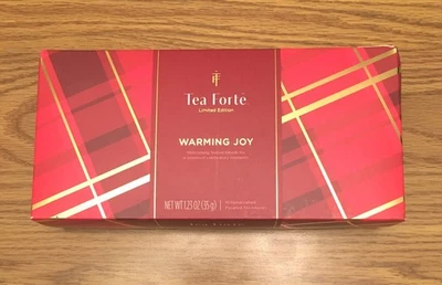 BB 2026-06-14 TEA FORTE Warming Joy Petite Caja de Presentación 10 Infusores Pirámides Foto 1 de 4