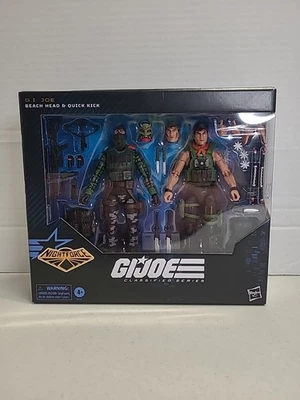 G.I. Cabeza de playa Joe Classified Night Force, paquete de 2 Quick Kick. Nuevo/Sellado #164 Foto 1 de 4